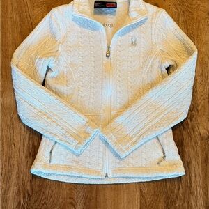 Spyder Women’s Cable Sweater Jacket